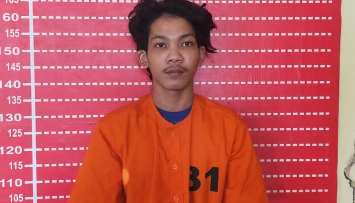 Opsnal Unit Reskrim Firdaus Berhasil Meringkus IF Saat Bersembunyi di Kolong Tempat Tidur Rumahnya