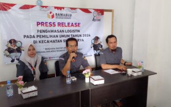 Pembinaan Kepada Aparatur Pengawas, Panwascam Sukakarya Ajak Masyarakat Dalam Mengawasi Pemilu Tahun 2024