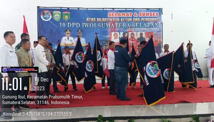 IWO Indonesia Lantik 10 DPD Di Kota Prabumulih Sumsel