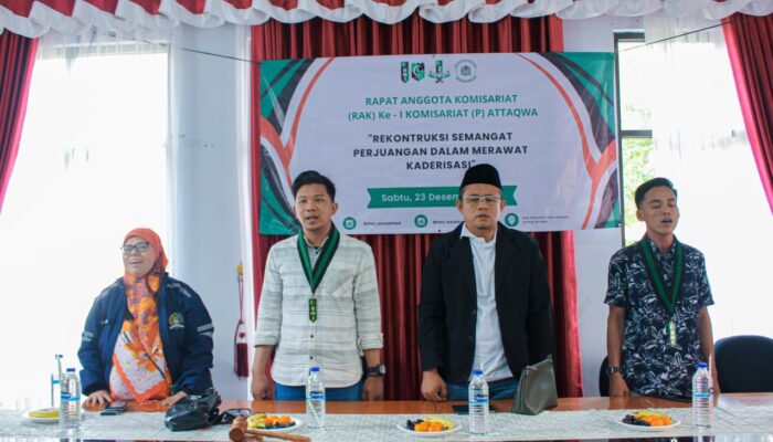 HMI Cabang Bekasi Resmi Keluarkan Surat Izin Pemekaran Komisariat Persiapan At Taqwa