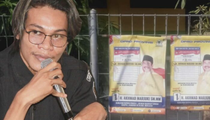 Ketua DPD Golkar Tutup Mata Terhadap APK-nya di Fasilitas Pendidikan Ketua Panwaslu Kec Cikarang Barat : Cerminan Calon Anggota Dewan Tak Mendidik