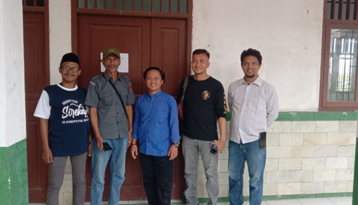 Polsek Sukatani Check Kasiapan Gudang Logistik PPK Sukakarya