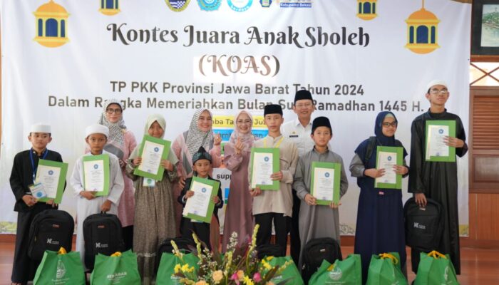 Kabupaten Bekasi Jadi Penyelenggara Rumah Kontes Juara Anak Soleh Tingkat Jabar