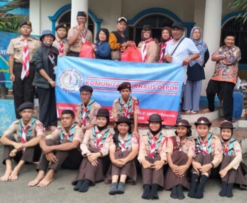 Sambut Bulan Suci Ramadhan 1445 H, SMPN 3 Depok Bersama KJD Berbagi Takjil