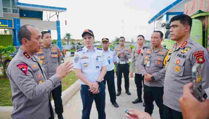 Kapolda Sumsel Melakukan Peninjauan Mendadak Kekantor UPPKB Kertapati Palembang