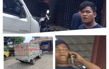 Sopir Mobil Caryy Pickup Ajak Wartawan Balago , Bawak Mobil Tanpa Nomor Polisi Membawa Minyak Ilegal