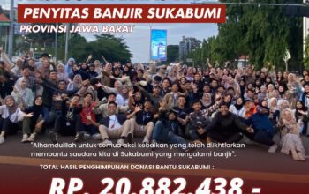 Relawan Satu Amal Indonesia Tembus 20 Juta Rupiah Selama Dua Hari, Untuk membantu Bencana Alam Suka Bumi